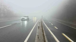 Yo�un sis Bolu Da��'n� kaplad�