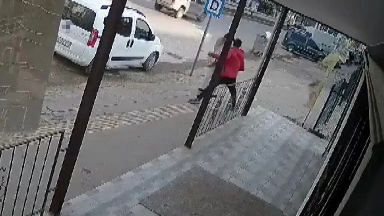 Yoldan geçen kıza yumruk atan saldırgan tutuklandı