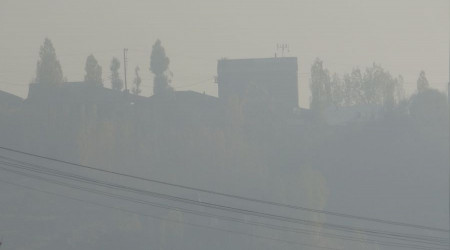 Yüksekova'da görüş mesafesi 10 metreye kadar düştü