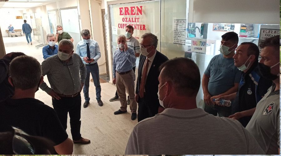 Zabta memuru dinlenme odasnda gsnden vurulmu halde bulundu