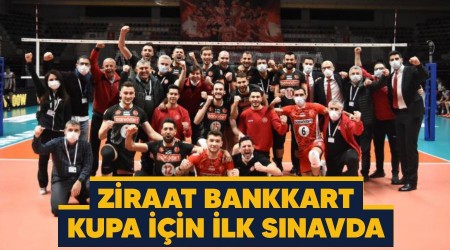 Ziraat Bankkart kupa için ilk sınavda