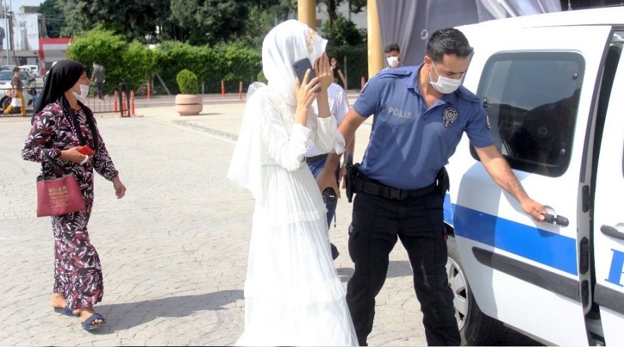 Zorla evlendirilmek istenen k�z kurtar�ld�