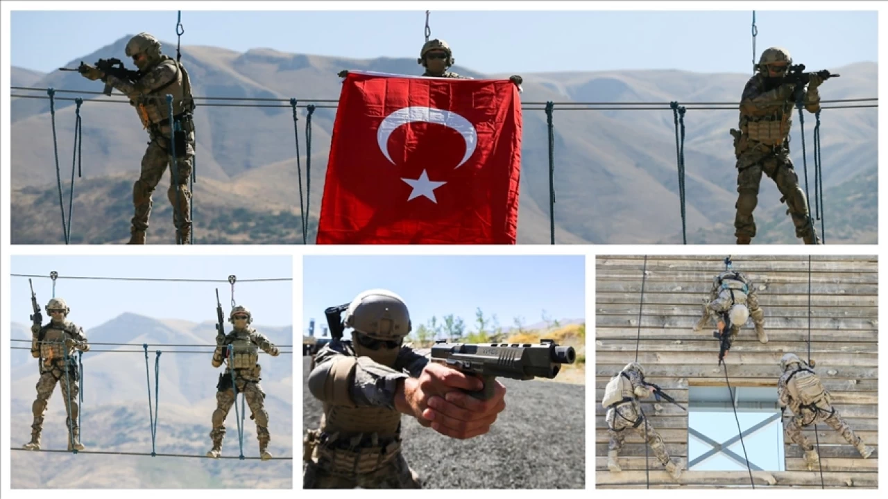 Zorlu görevler için sıkı eğitimden geçiyorlar