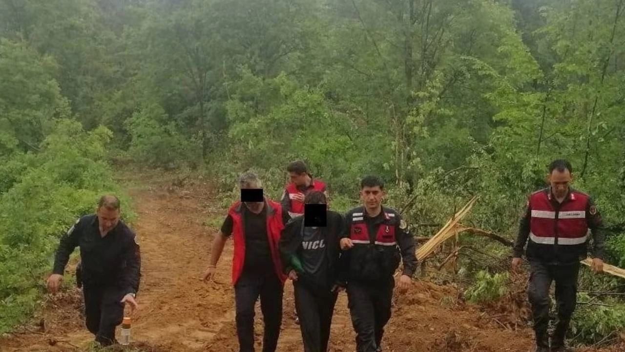 2 hektar ormanın yanmasına neden olan zanlı gözaltına alındı