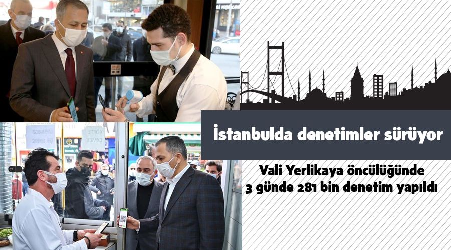 3 gnde 281 bin denetim yapld