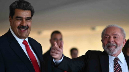 4 yıllık yasak bitti... Maduro, Brezilya'da