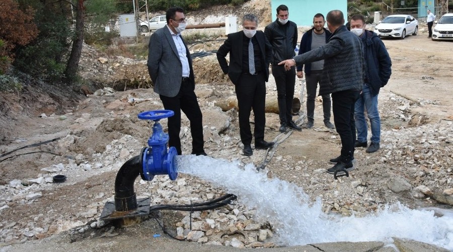 5 milyon metreküplük yeni su kaynağı