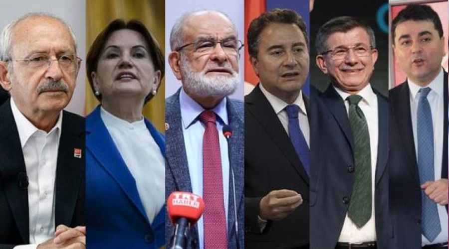 6'lı ittifak zirvesi toplanıyor