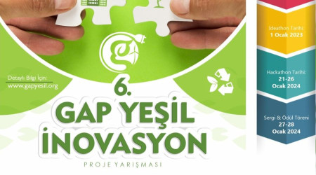 6'ncı GAP Yeşil İnovasyon Proje Yarışması başvuruları başladı