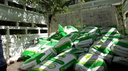 8 ton hibe yem bitkisi dağıtımı