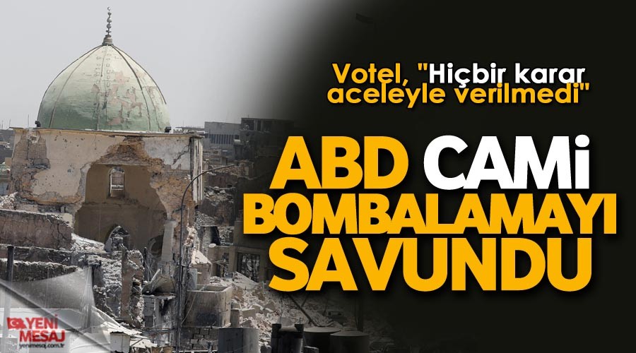 ABD cami bombalamay savundu