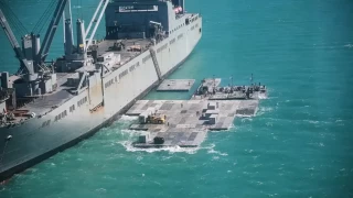 ABD, Gazze'de ina ettii iskelenin bir ayda tam operasyon kapasitesine ulamasn umuyor