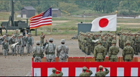 ABD ileri karakolu Japonya ile ortak tatbikat yaptı