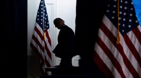 ABD'de yaşayan Türkler, Biden'i protesto etti