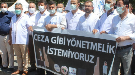Aile hekimleri bir günlük iş bıraktı
