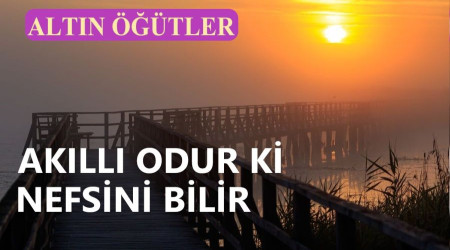 Akll odur ki, nefsini bilir