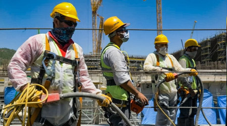 Akkuyu NGS’de inşaat ilerliyor