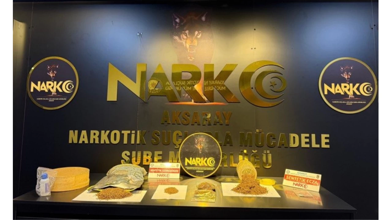 Aksaray'da uyuturucu operasyonlar: 15 tutuklama