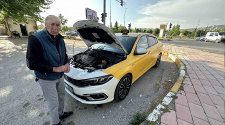 Aldığı sıfır araba başına dert oldu