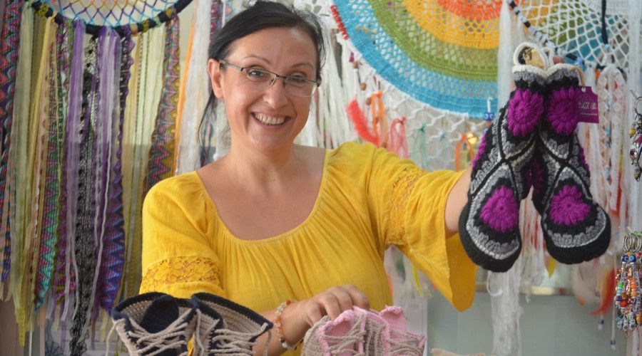 Alt� ya��nda ��rendi�i �rg� i�i, ge�im kayna�� oldu