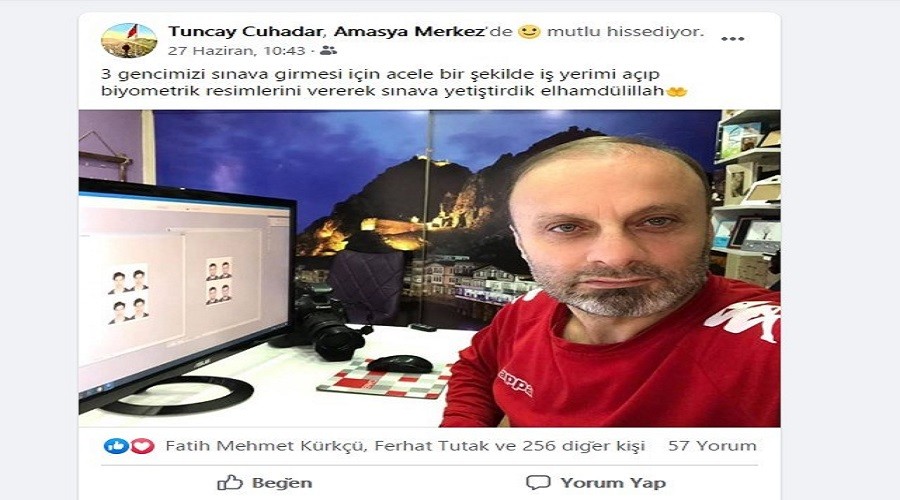 Amasyalı fotoğrafçının duygulandıran fedakarlığı