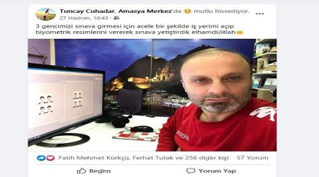 Amasyalı fotoğrafçının duygulandıran fedakarlığı