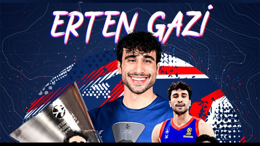 Anadolu Efes, Erten Gazi ile sözleşme yeniledi
