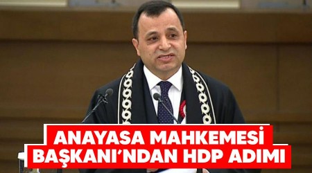 Anayasa Mahkemesi Bakan'ndan HDP adm