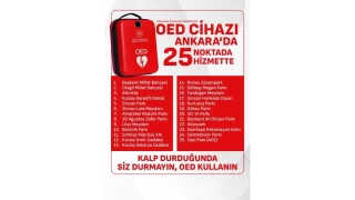 Ankara'da 25 noktaya yerli ok cihaz yerletirildi