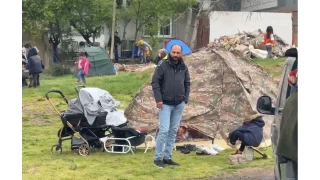 Arnavutky'de vatandalar parka adr  kurdu