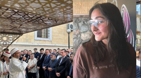 Asansör faciasında hayatını kaybeden Zeren son yolculuğuna uğurlandı