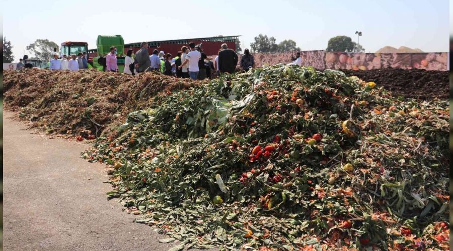 At�k sebze ve meyveler organik g�breye d�n���yor