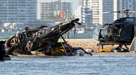 Avustralya'da 2 helikopter arpt: 4 l, 8 yaral