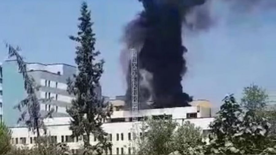 Aydın Şehir Hastanesi'nde yangın