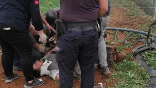 Bacağını çapa motoruna kaptıran şahıs ağır yaralandı