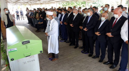 Bahçeli'nin yeğeni son yolculuğuna uğurlandı