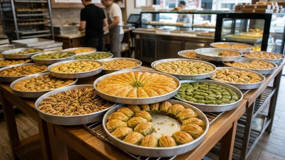 Baklava devi sat��a ��kar�ld�