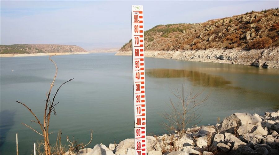 Ba�kent'in 110 g�nl�k suyu kald�