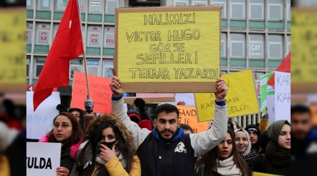 Başkent'te atama eylemi