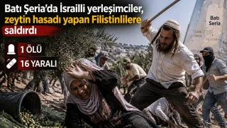 Batı Şeria'da İsrailli yerleşimciler, zeytin hasadı yapan Filistinlilere saldırdı: 1 ölü, 16 yaralı