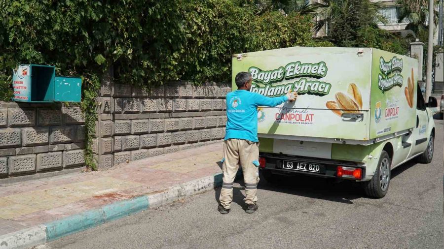 Bayat ekmek toplama projesiyle ekmek israf� �nleniyor