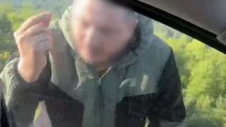 Bayram yolunda maganda deh�eti kamerada