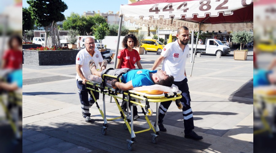 Belediye işçisine meydan dayağı