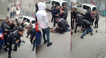 Beyoğlu'nda polise saldırı: 5 polis yaralandı
