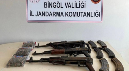 Bingl'de topraa gml 3 adet tfek ele geirildi