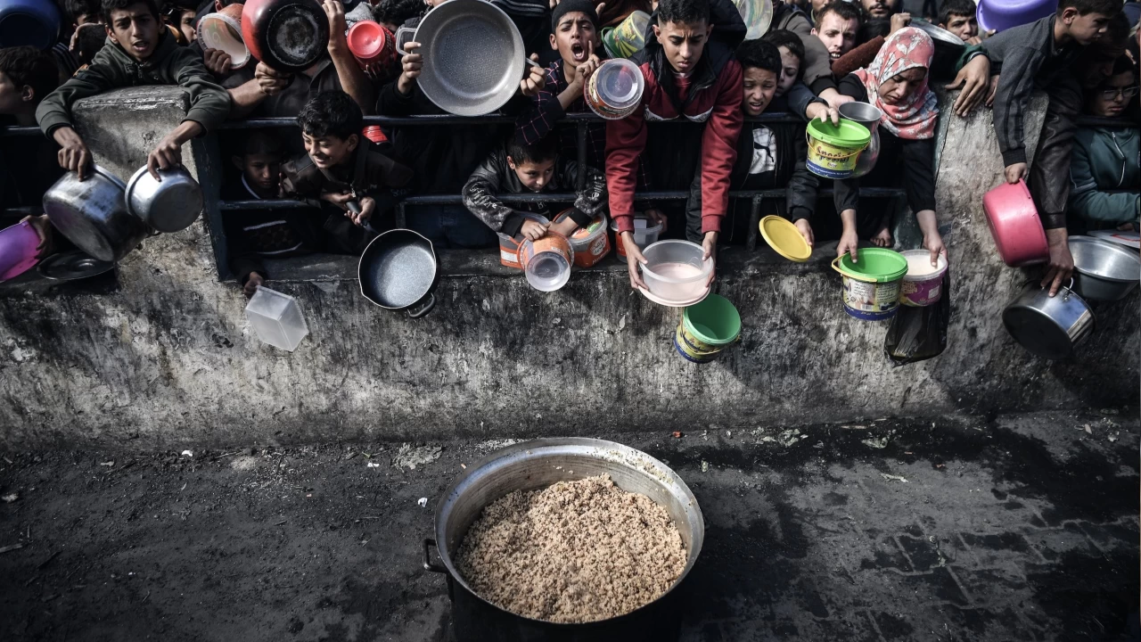 Birle�mi� Milletler, Gazze'de halk�n ortalama iki g�nde bir ���n yemek yiyebildi�ini a��klad�