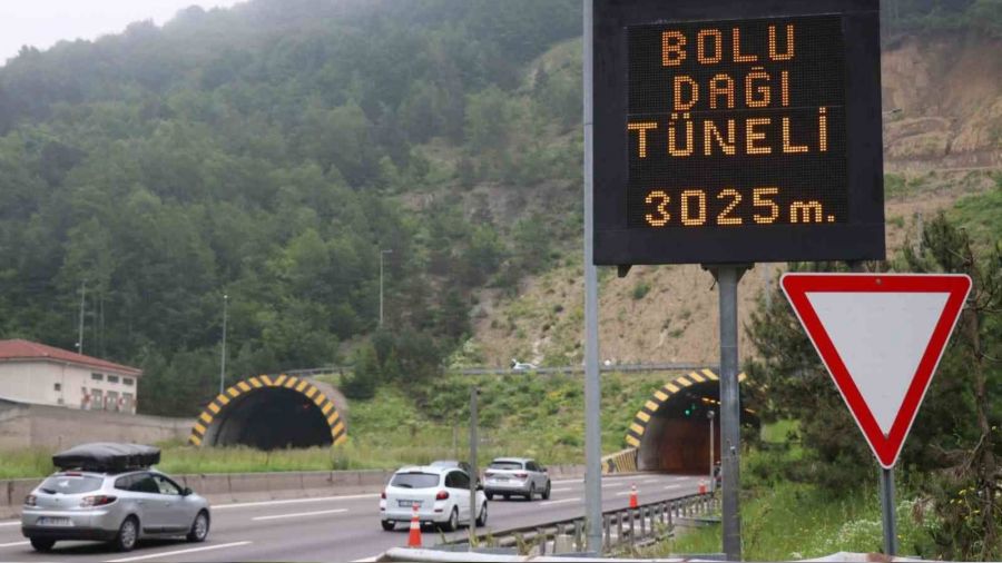 Bolu Dağı Tüneli'nde 6 buçuk saat bakım çalışması yapılacak