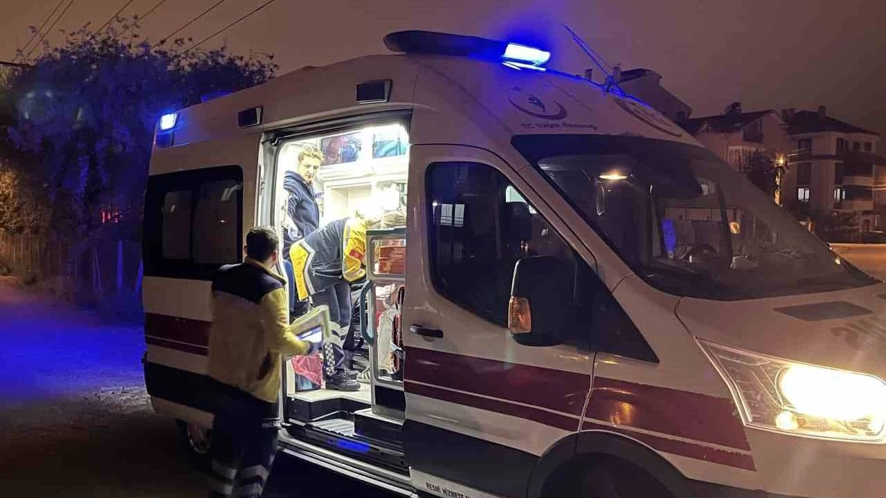 Bolu'da 18 ya��ndan k���k gen�ler aras�nda b��akl� kavga: 2 yaral�
