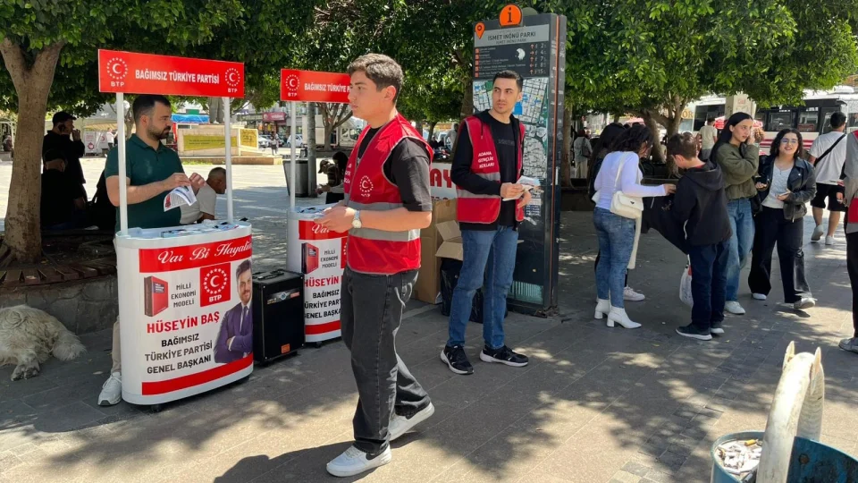 BTP Adana Gen�lik Kollar� sahaya indi: '��z�m�n adresi BTP'
