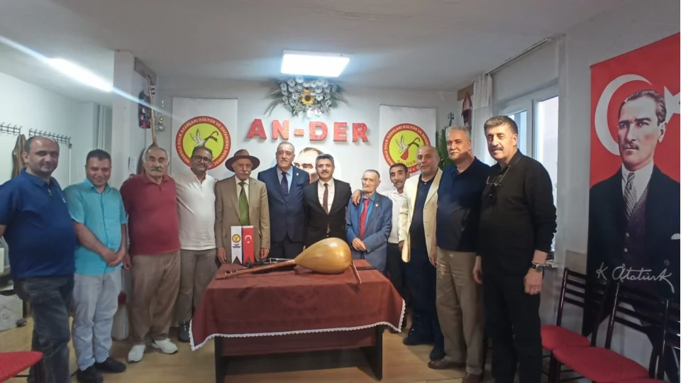 BTP Ankara heyetinden An-Der’e anlamlı ziyaret
